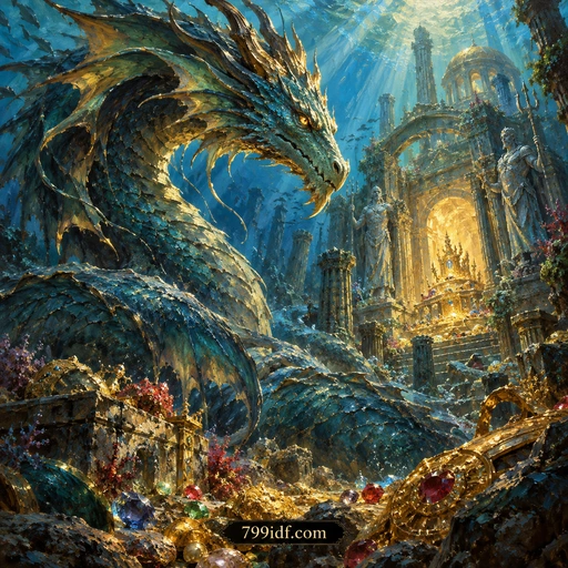 Ilustrasi fantasi 799id — lukisan epik — 799idf.com